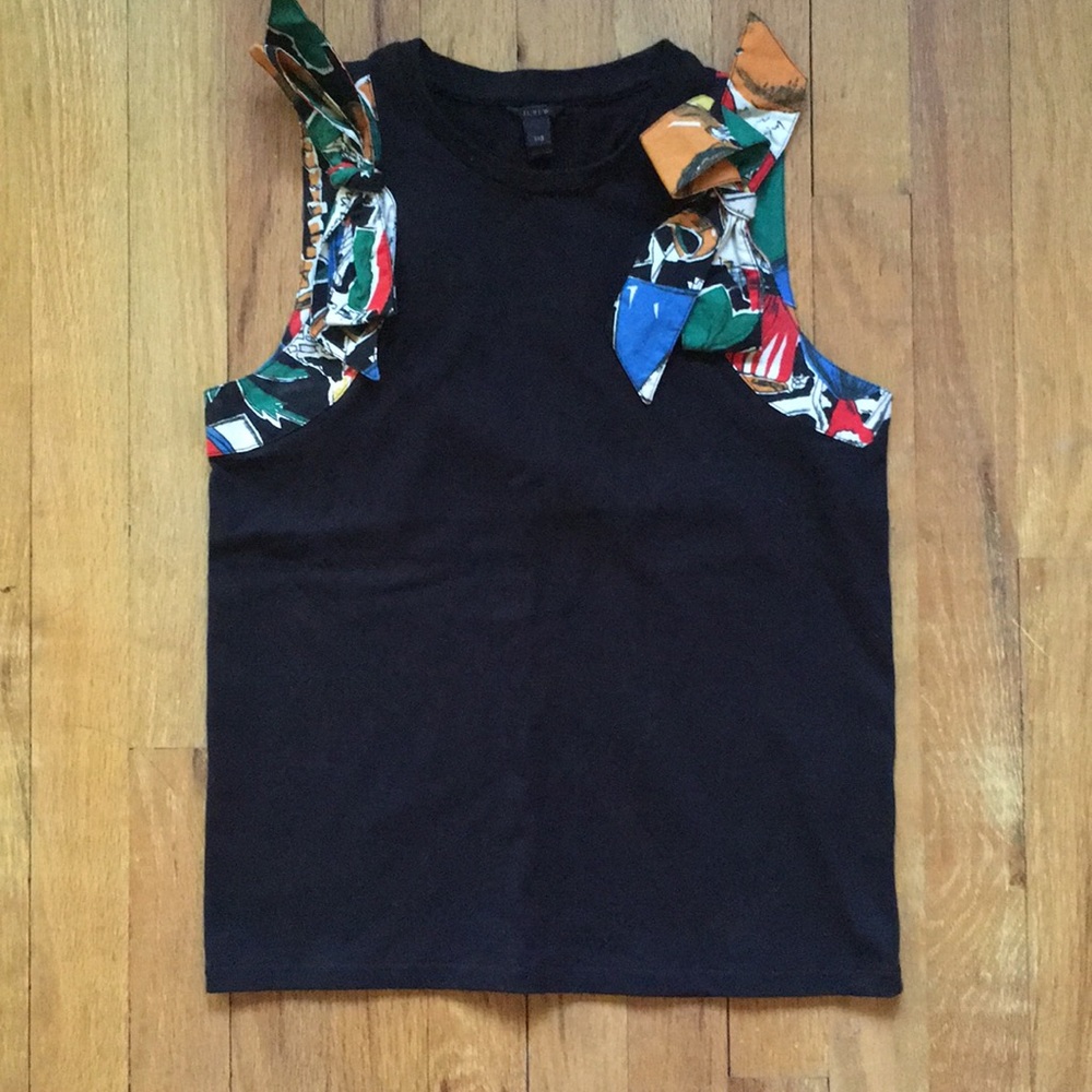 J. Crew tropical tank